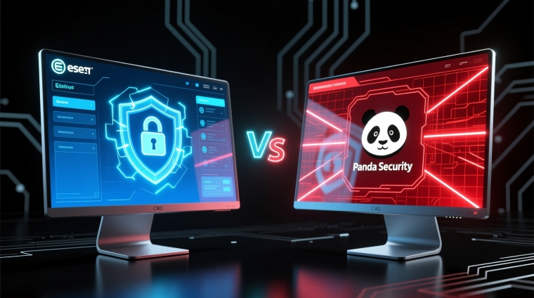 مقایسه جامع ESET و Panda Security: بهترین آنتی‌ویروس برای کاربران ایرانی کدام است؟